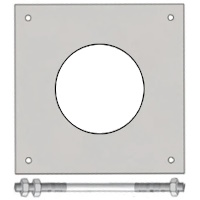 ROHN KH8175A Template Base Bolt Kit for 25GSSB installation