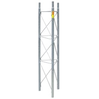  ROHN SB25G5 5' foot Short Base Section for 25G Tower 