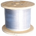 5/16" EHS Galvanized Stranded Steel Down Guy Wire 250 feet