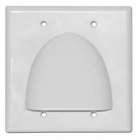 SKY05087 Skywalker Signature Series Double Gang Bundled Cable Wall Plate