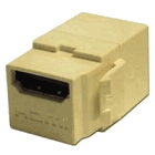 HDMI Connector Keystone Jack Insert Ivory