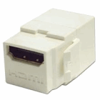 HDMI Connector Keystone Jack Insert White