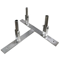 Universal Towers RFM-14 Hinged Flat Roof Tower Base Mount