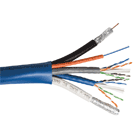 Bundled Cable CAT6, Coax, Fiber