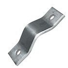 Galvanized C-Clamps Halves for Tower and Pipe Mount