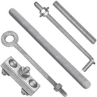 J Bolts Eye Bolts Clamps Pins and Threaded Rod