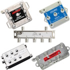 6-Way Cable TV Antenna Broadband Internet Splitters