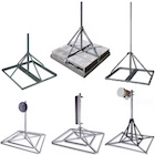 Flat Roof Non-Penetrating Antenna Mounts
