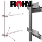 Heavy Duty Antenna Mast and Pipe Wall Mounts