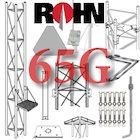 ROHN 65G Tower Base-Plates, Brackets, Parts, Mounts and Accessories