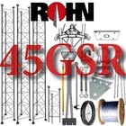 ROHN 45GSR Guyed Towers in Complete Pre-engineered Kits