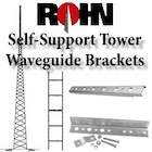 ROHN Self-Supporting SSV Tower Waveguide Bracket and Ladder Kits