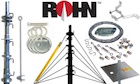 ROHN Telescopic Antenna Masts, Down Guy Wire Kits and Accessories