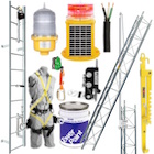 Tower Climbing Safety Lighting Systems Paint