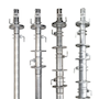 ROHN Telescopic Push-Up Antenna Masts