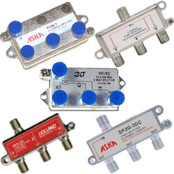 3-Way Satellite TV Splitter