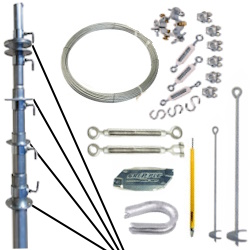 Telescopic Mast Guy Wire Kits