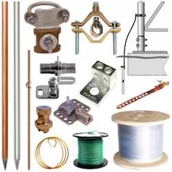 Ground Wire Bonding Blocks Clamps Rods