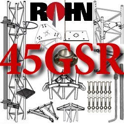 ROHN 45GSR Accessories, Wall Brackets and Mounts