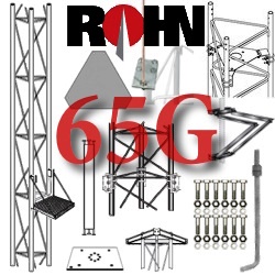 ROHN 65G Tower Base Plate, Shelf and Accessories