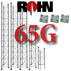 ROHN 65G Self Supporting Tower in Pre-Engineered Kits
