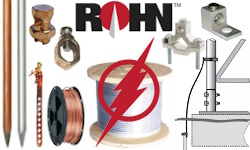 ROHN Tower Grounding Parts and Accessories