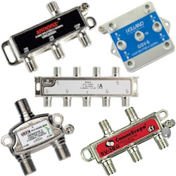 Cable TV Broadband Signal Splitters