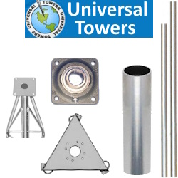 Thrust Bearings Rotor Plates Mast Tubes