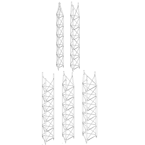 UNIVERSAL ALUMINUM STANDARD TOWER KITS