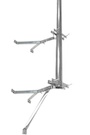 Telescopic and TV Antenna Mast 12" Wall Bracket
