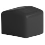 Black PVC End Cap for 7/8" x 1-5/8" Din Rail Strut Track 10/Pack