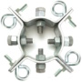 Universal Down Guy Ring for up to 2-1/4" OD Antenna Mast