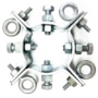 Universal Down Guy Ring for up to 2-1/4" OD Antenna Mast