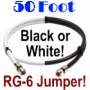 50 Foot RG6 Coaxial Jumper Cable