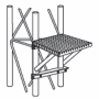 ROHN 65G Tower Work Platform Attachment R-WPCC65G