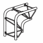 ROHN 25G 90 Degree Female to Female Tower Rigging Connection 2590FF