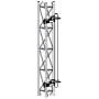 ROHN 65G Tower Face 4.5 inch O.D. Dish Mount R-DM654