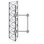 ROHN SA356A Universal 3' Foot Side Arm Antenna Mount