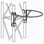 ROHN 25G 45G Tower Safety Ring Attachment R-SR245