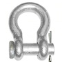 3/8" inch Round Pin Anchor Shackle Hot Dip Galvanized
