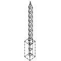 Universal Towers 4-30 Standard Duty 30' Foot Freestanding Aluminum Tower Kit