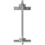 WM-DM2 Antenna Mast Wall Mount Bracket Assembly for 2" OD Mast