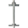WM-DM4 Antenna Mast Wall Mount Bracket Assembly for 4" OD Mast