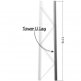 ROHN RSL Tower Legs for Section 9 | RSLL-R9