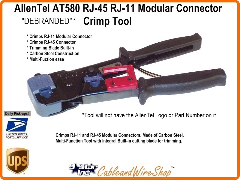 ATA Ethernet & Telephone Crimp Tool AT580 for sale online 