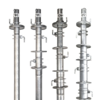 Telescoping Push Up Antenna Masts