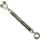 ROHN  R-3/8TBE&J 3/8" x 6" Round Eye to Jaw Turnbuckle