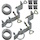 Easy Up EZ 28-36 Antenna Chimney Mount 3 inch Z Style Brackets