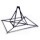 3 Star JRMHDW Non-Penetrating Roof Antenna Mount Only No Mast