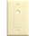 Single Port Off-Set Wall Plate Ivory